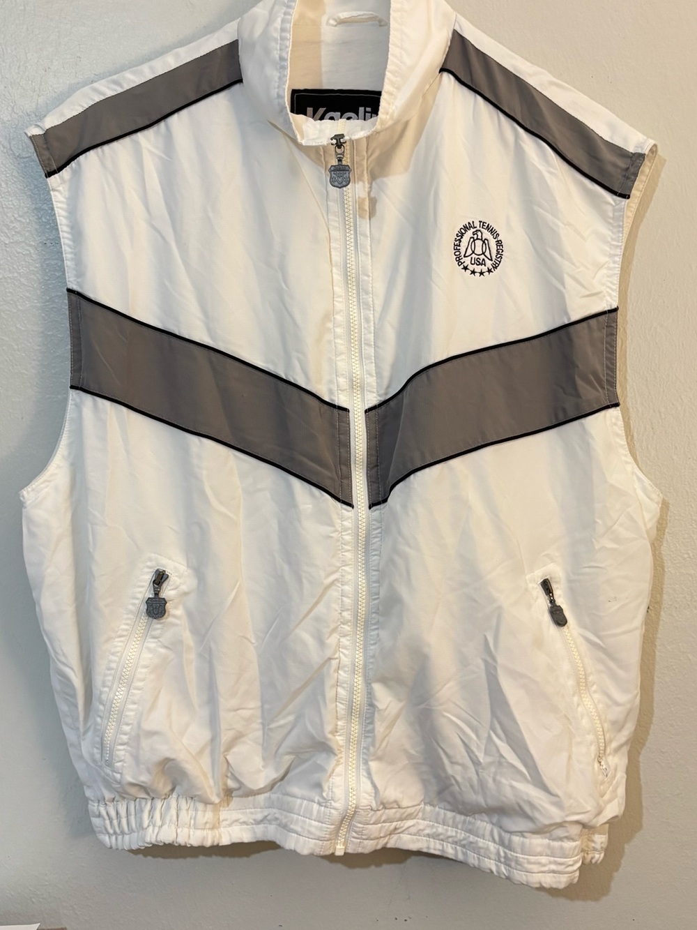Vintage Kaelin Professional Tennis Registry USA" Vest.